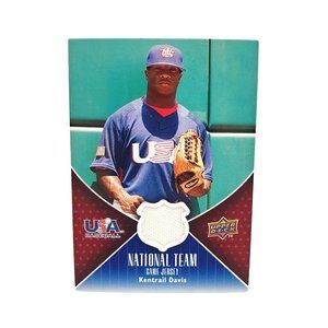 Kentrail Davis USA KD Jersey Card 2009 Upper Deck USA National Team Game